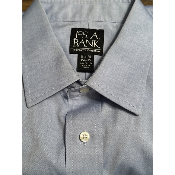 Men's BUNDLE 9-Long Sleeve Button Downs, 1-Sh Sleeve, Sizes M, 15-15.5, 16-16.5 - Picture 9 of 12